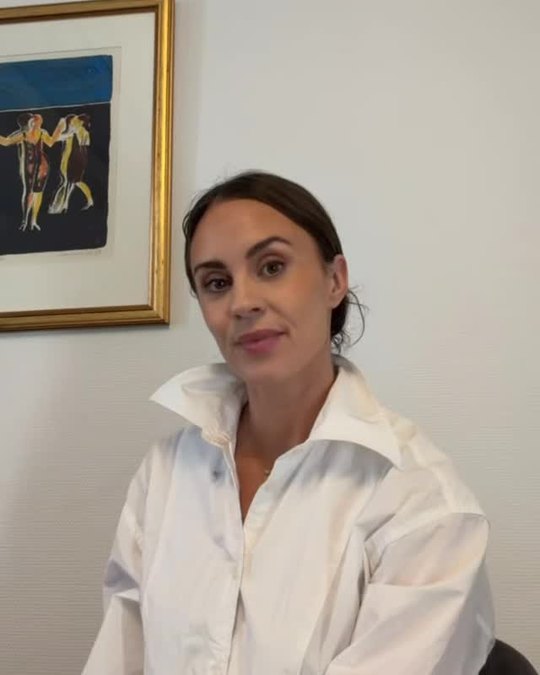 Instagram-innlegg: video om at det første steget ofte er vanskeligst, med 20 prosent rabatt på førstegangssamtaler