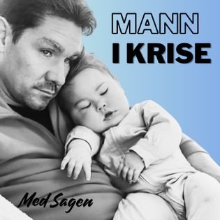 Omslaget til Mann i krise med Sagen